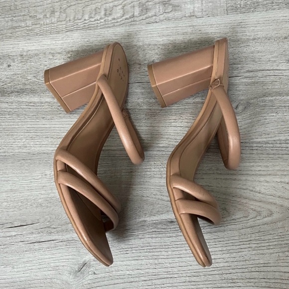 A New Day Women's Brown Heeled Sandals - Picture 4 of 5